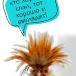 Открытка с петухом Доброе утро