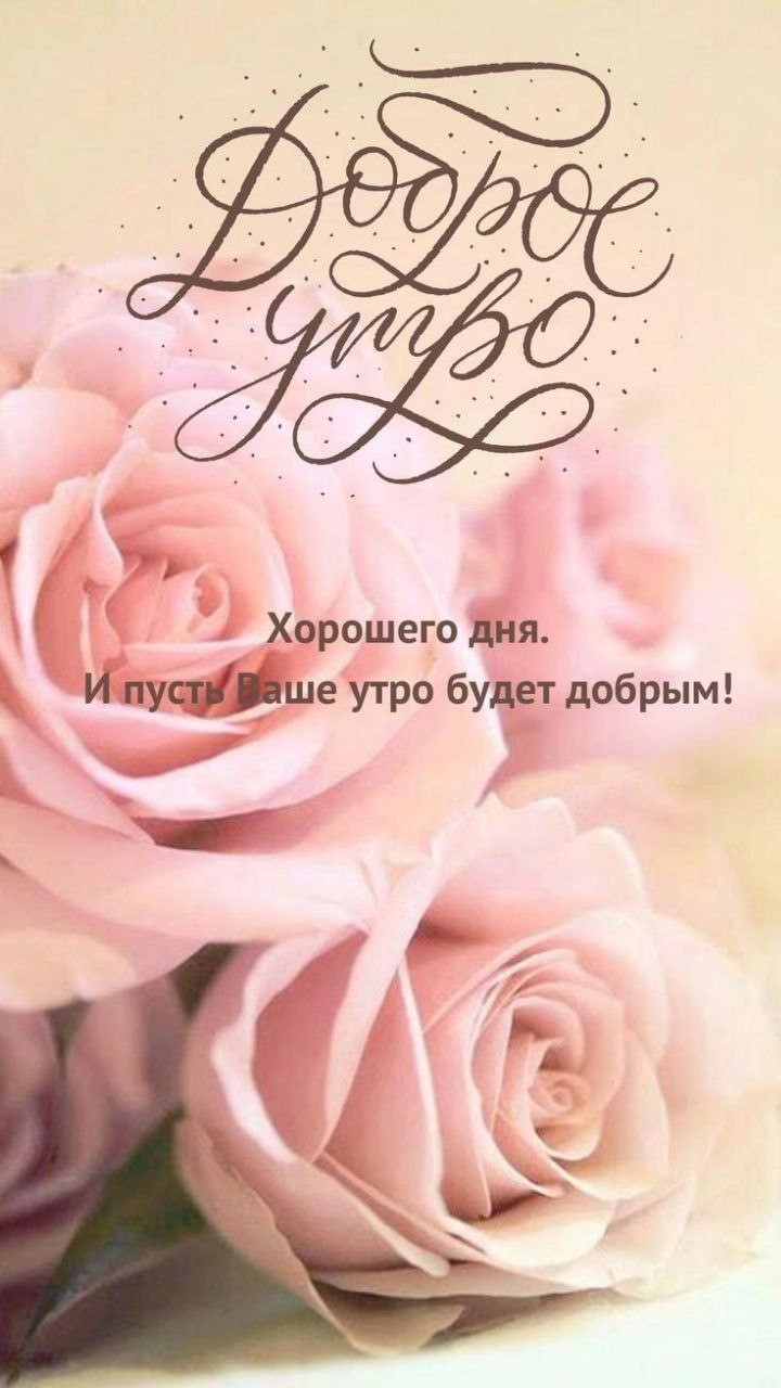 Открытка с цветами Розы