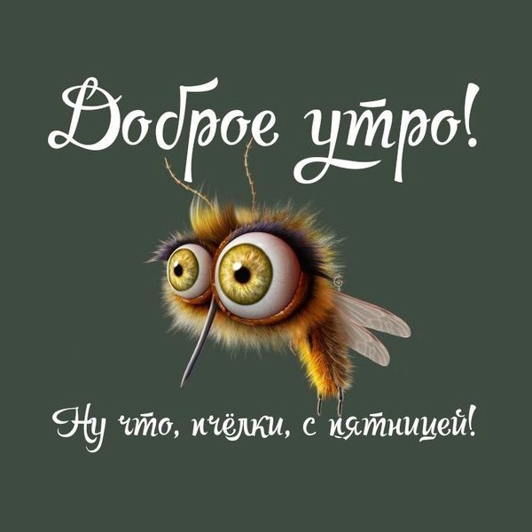 Прикольная пчела