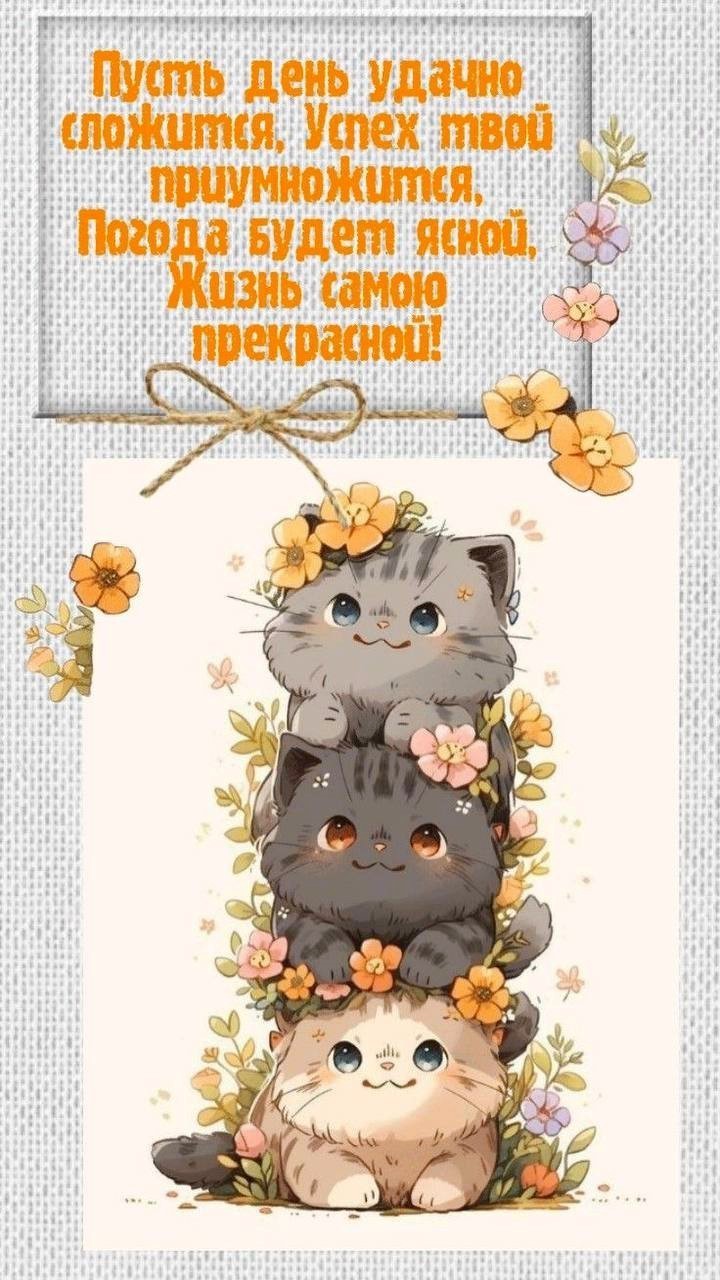 Три котенка