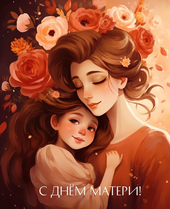 Женщина с девочкой на руках
