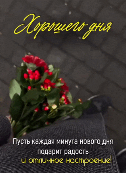 Букет красных цветов для нее