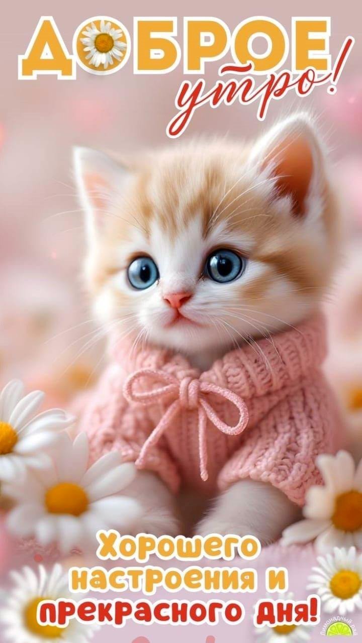 Милый котенок